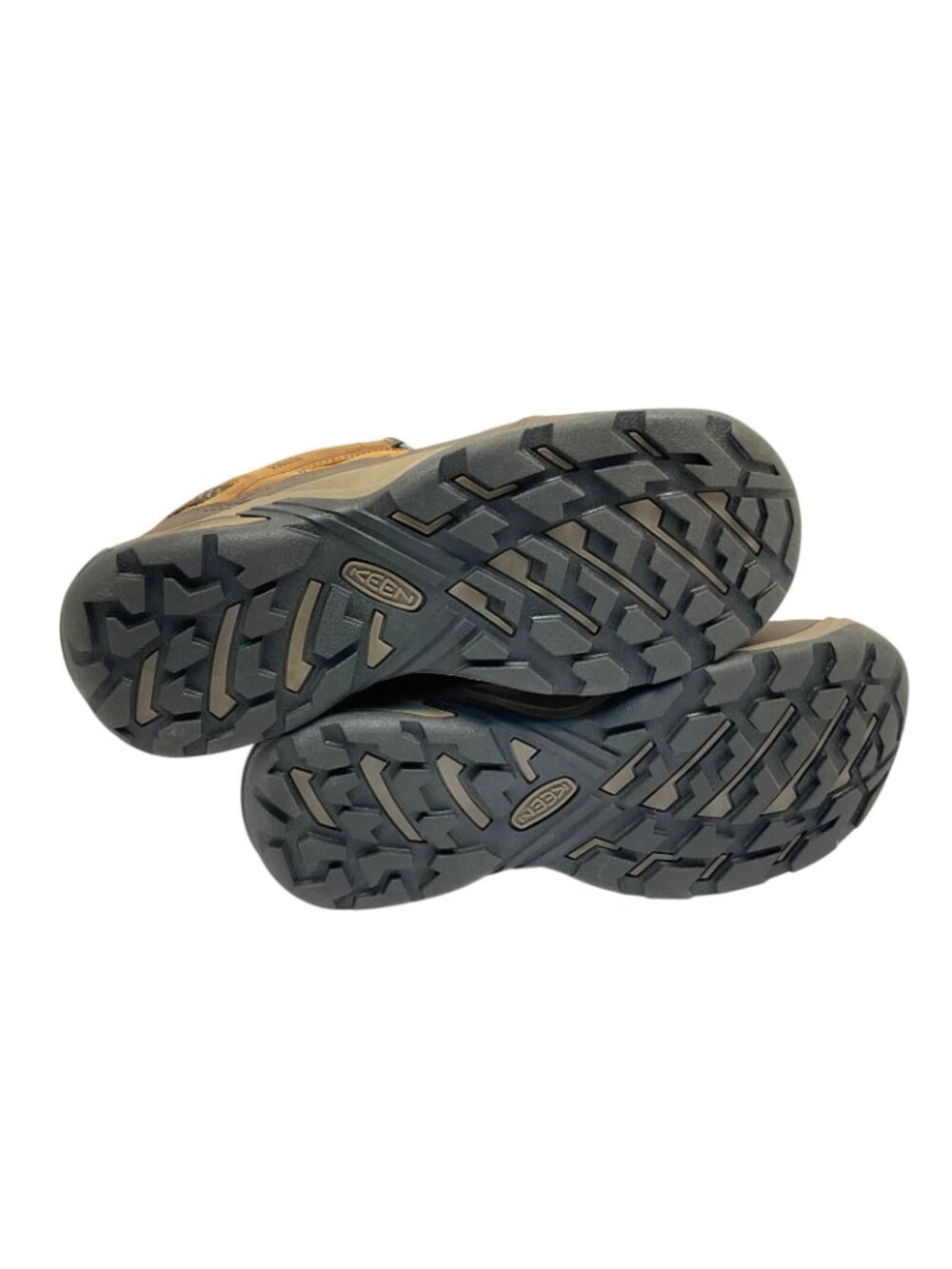 KEEN Women's Low-Cut Circadia WP Casual Hiking Shoes Brown/Turquoise Size 7.5M - Picture 5 of 8